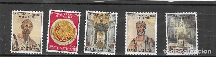 Sellos: VATICANO N&ordm; 466 AL 470 (*) - Foto 1