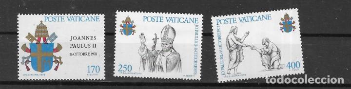 Sellos: VATICANO N&ordm; 666 AL 668 (*) - Foto 1