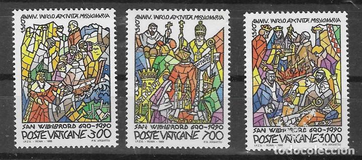 Sellos: VATICANO N&ordm; 875 AL 877 (*) - Foto 1