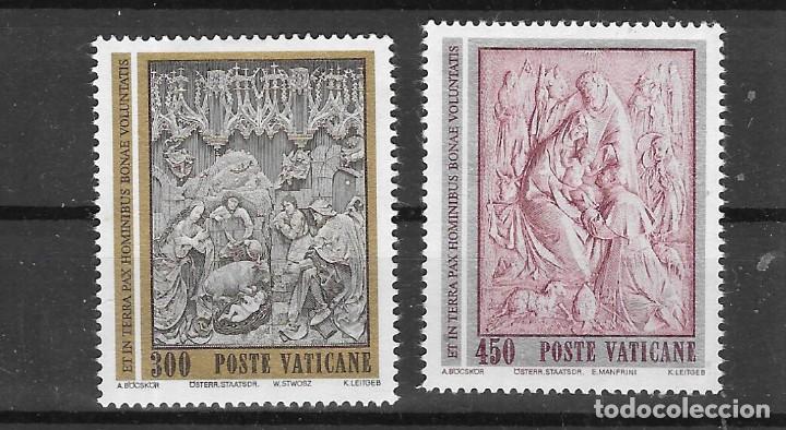 Sellos: VATICANO N&ordm; 737 AL 738 (*) - Foto 1
