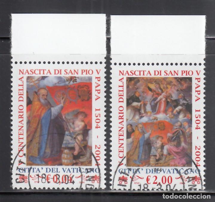 Sellos: VATICANO, 2004 YVERT N&ordm; 1332 / 1333 - Foto 1