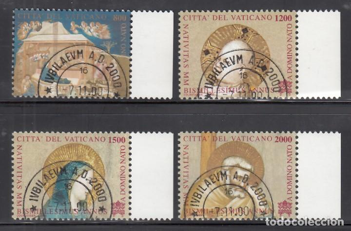 Sellos: VATICANO, 2000 YVERT N&ordm; 1209 / 1212 - Foto 1