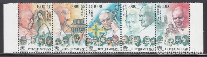 Sellos: VATICANO, 2000 YVERT. N&ordm; 1204 / 1208 /**/ - Foto 1