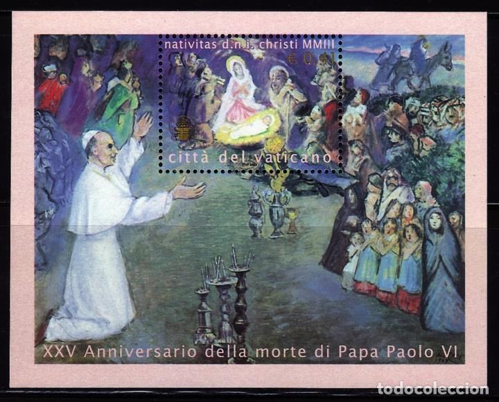 Sellos: VATICANO 2003 NAVIDAD HB 26 - Foto 1