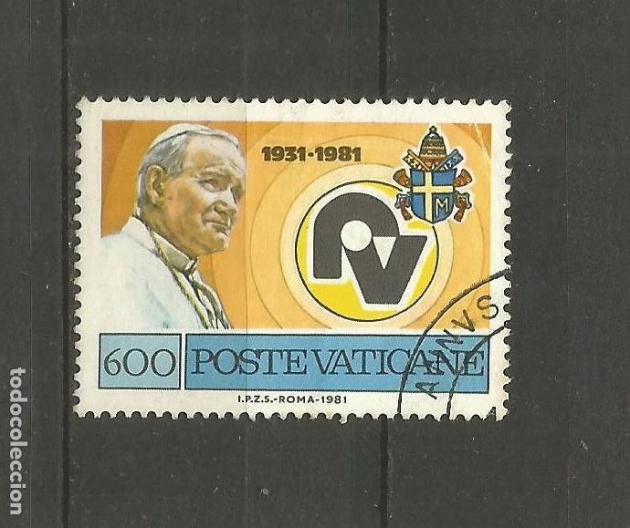 Sellos: VATICANO YVERT NUM. 705 USADO - Foto 1