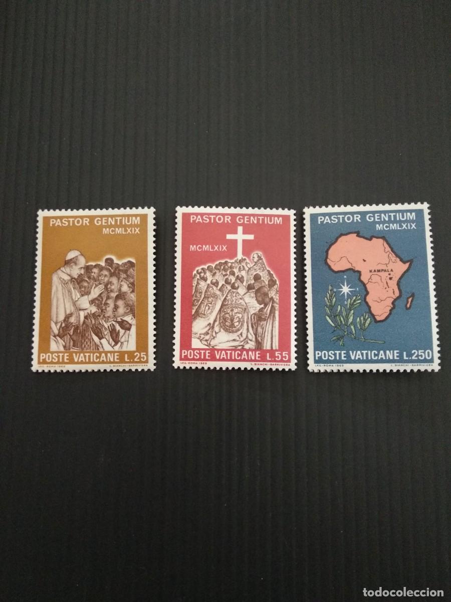 Sellos: SELLOS DEL VATICANO YVERT 491/93 - Foto 1