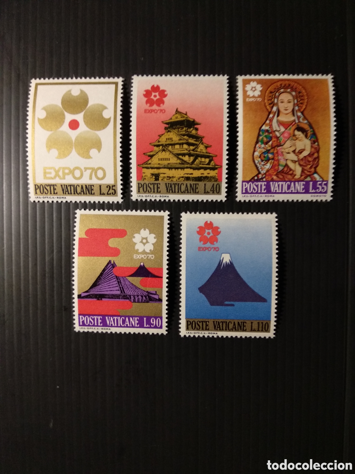 Sellos: SELLOS DEL VATICANO YVERT 497/501 - Foto 1