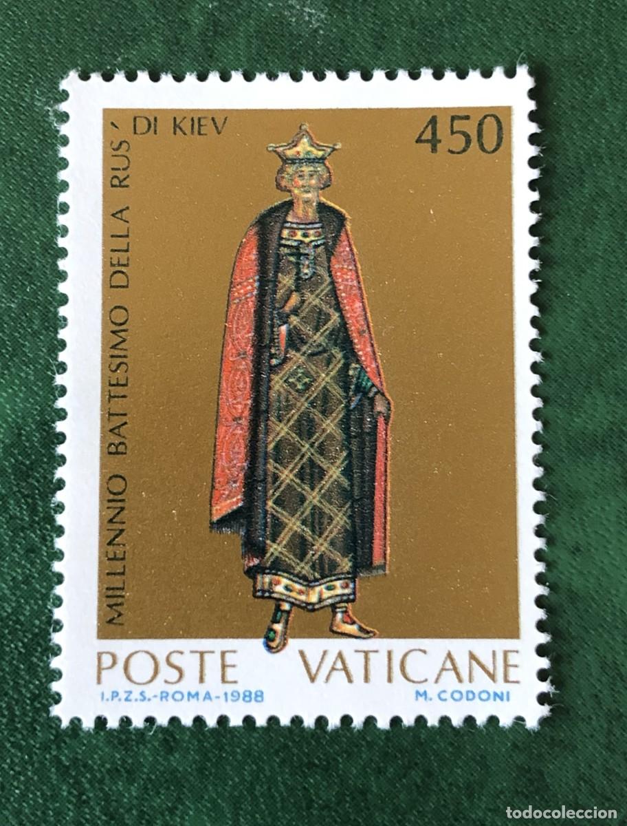 Sellos: VATICANO 1988 SCOTT 813 **NUEVO. - Foto 1