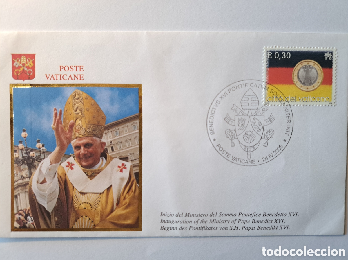 Sellos: SPD poste vaticane Benedicto XVI 2005 - Foto 1