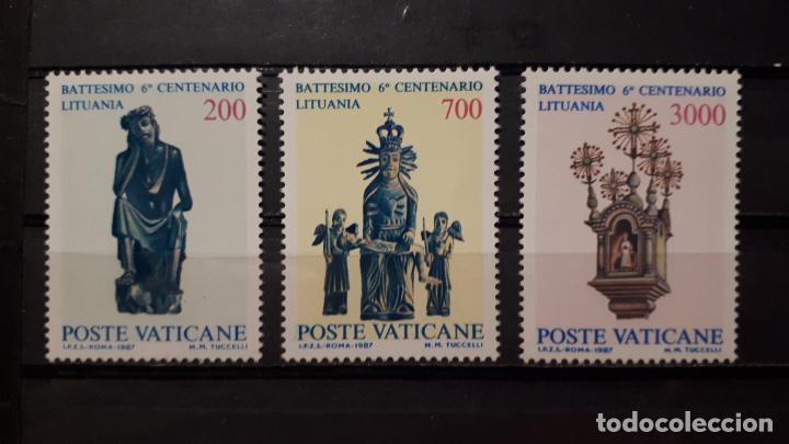 Sellos: Vaticano. A&ntilde;o 1987 **. Yvert 806/8. - Foto 1
