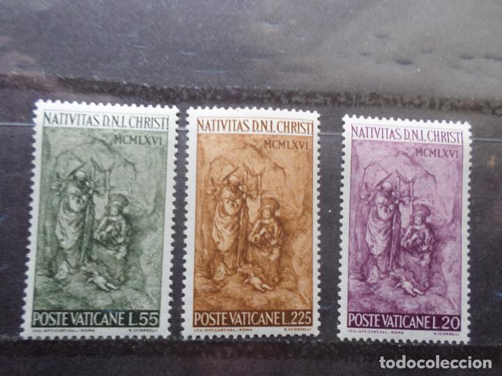 Sellos: +vaticano, 1966, navidad, Yvert 463/65 - Foto 1