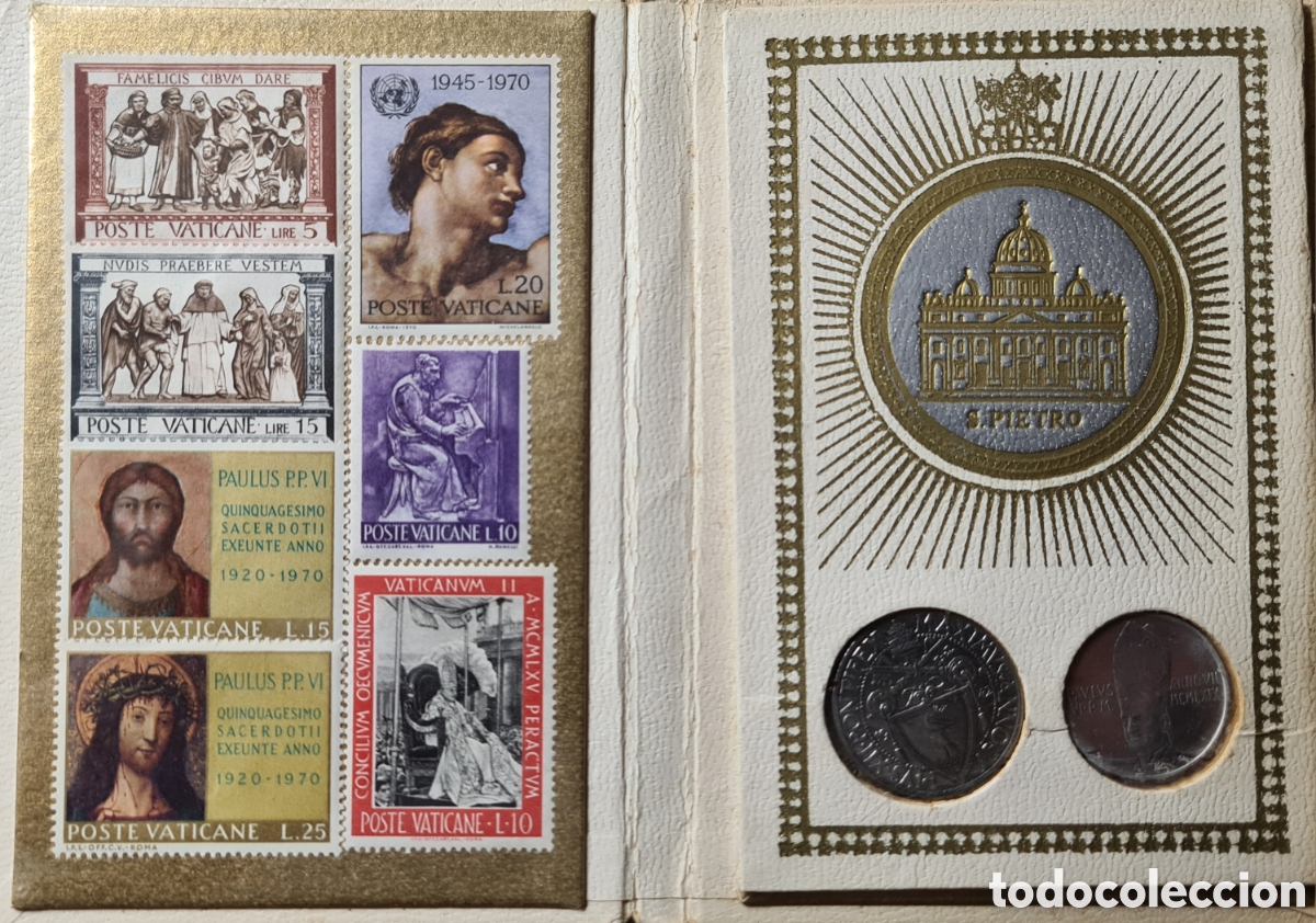 Sellos: Libreto Souvenir de la Ciudad del Vaticano - Foto 2