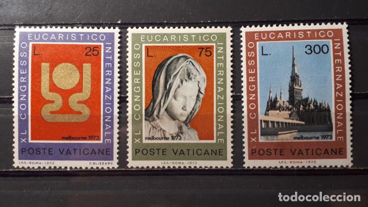 Sellos: VATICANO. A&Ntilde;O 1973. *. Yvert 552/4 - Foto 1