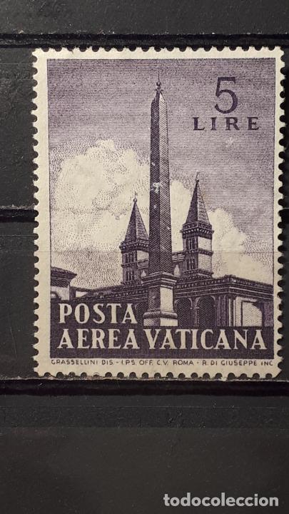 Sellos: VATICANO. A&Ntilde;O 1959 (*). Yvert A35. - Foto 1