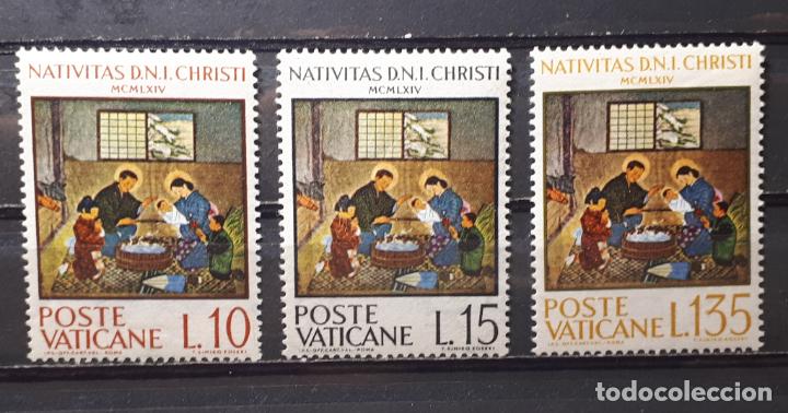 Sellos: Vaticano * A&ntilde;o 1964. Yvert 415/7. - Foto 1