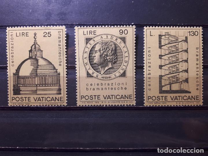 Sellos: Vaticano * A&ntilde;o 1972. Yvert 533/5 - Foto 1
