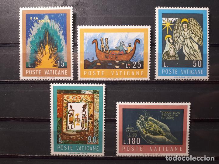 Sellos: Vaticano * A&ntilde;o 1974. Yvert 633/7 - Foto 1