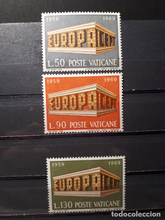 Sellos: Vaticano * *. A&ntilde;o 1969. Yvert 488/90 - Foto 1