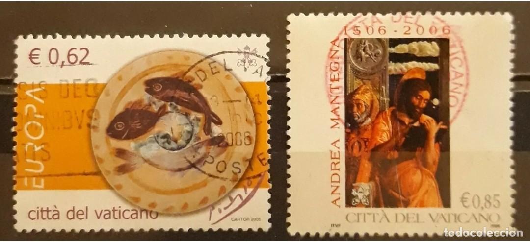 Sellos: VATICANO 2005- 2006. USADO - USED. - Foto 1