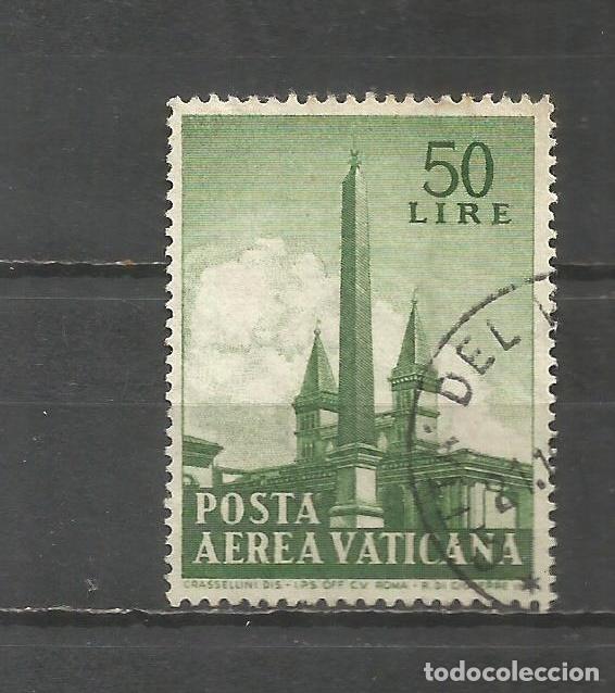 Sellos: VATICANO CORREO AEREO YVERT NUM. 40 USADO - Foto 1