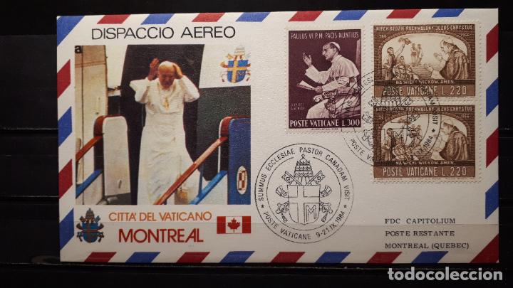 Sellos: Viaje del Papa a Canad&aacute;. 1984 - Foto 2