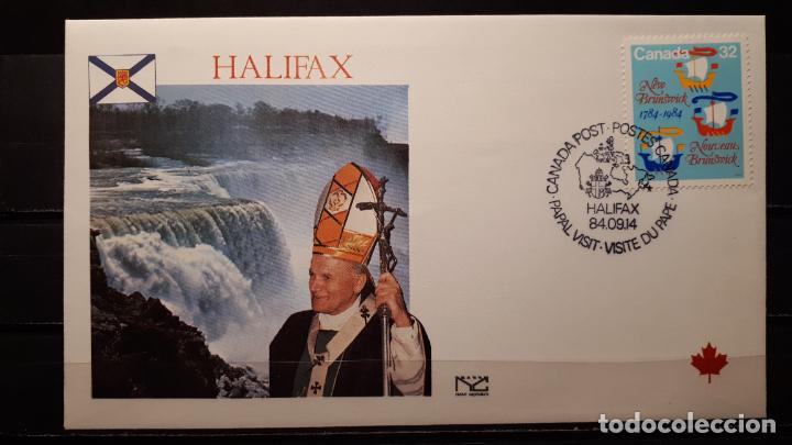 Sellos: Viaje del Papa a Canad&aacute;. 1984 - Foto 4