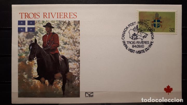 Sellos: Viaje del Papa a Canad&aacute;. 1984 - Foto 6