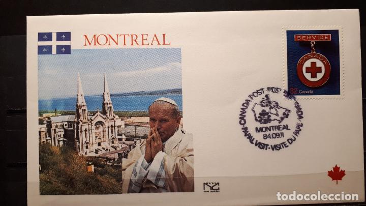 Sellos: Viaje del Papa a Canad&aacute;. 1984 - Foto 7