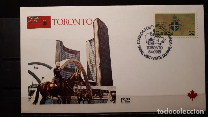Sellos: Viaje del Papa a Canad&aacute;. 1984 - Foto 8
