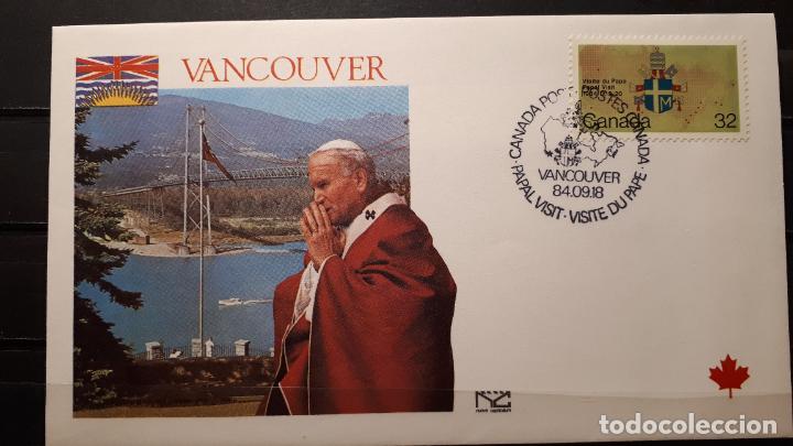 Sellos: Viaje del Papa a Canad&aacute;. 1984 - Foto 12
