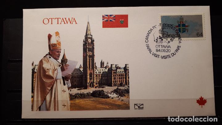 Sellos: Viaje del Papa a Canad&aacute;. 1984 - Foto 13