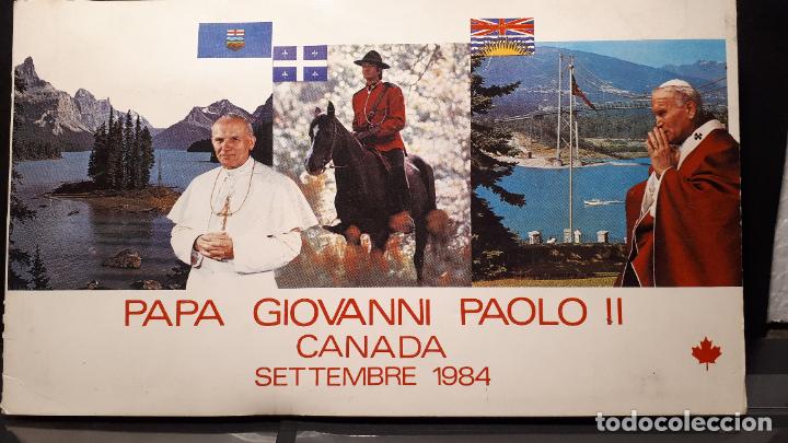 Sellos: Viaje del Papa a Canad&aacute;. 1984 - Foto 1