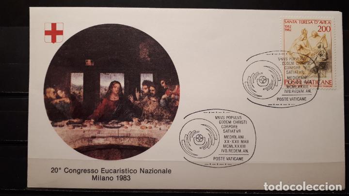 Sellos: Viaje del Papa a Milan 1983 - Foto 2
