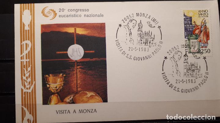 Sellos: Viaje del Papa a Milan 1983 - Foto 5