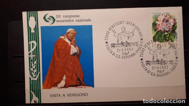 Sellos: Viaje del Papa a Milan 1983 - Foto 7