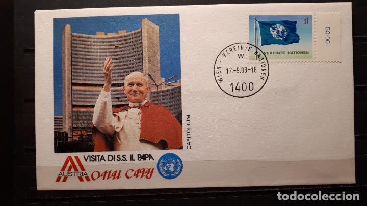 Sellos: Viaje del Papa a Austria. 1983 - Foto 5