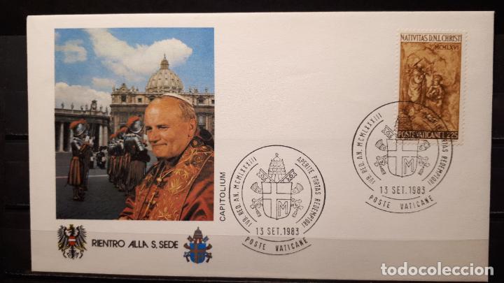 Sellos: Viaje del Papa a Austria. 1983 - Foto 8