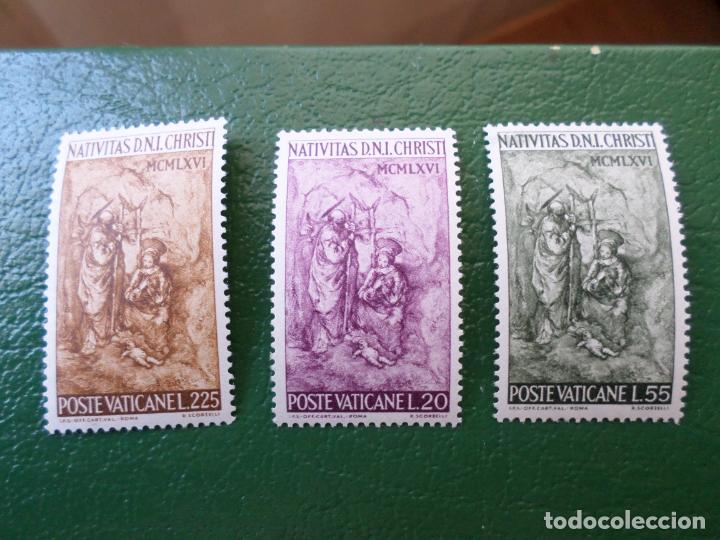 Sellos: vaticano, 1966, navidad, Yvert 463/65 - Foto 1