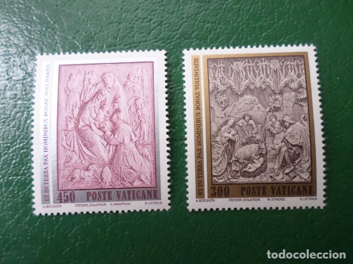 Sellos: +vaticano, 1982, navidad, Yvert 737/38 - Foto 1