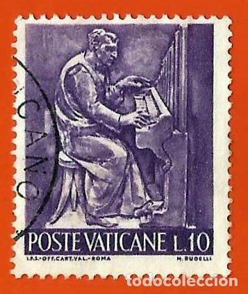 Sellos: VATICANO. 1966. ORGANISTA - Foto 1