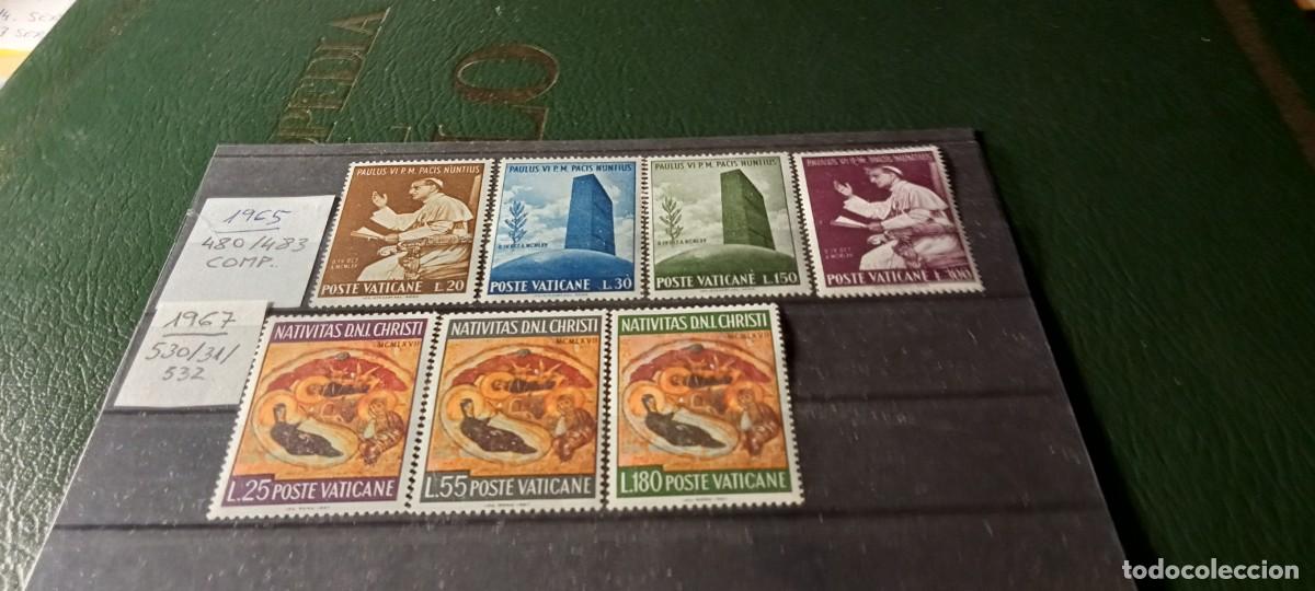 Sellos: sellos internacional Europa El Vaticano. - Foto 1