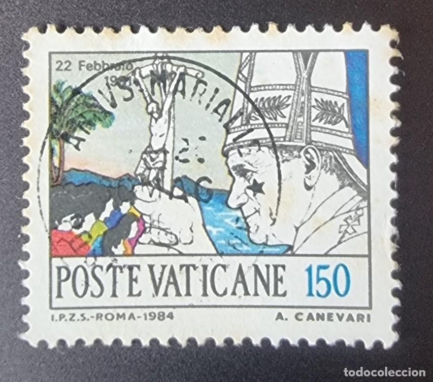 Sellos: SELLO USADO VATICANO 1984 - Foto 1