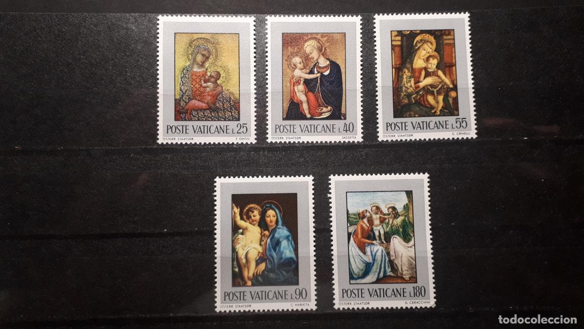 Sellos: VATICANO. A&ntilde;o 1972 ** . YVERT 522/6 - Foto 1