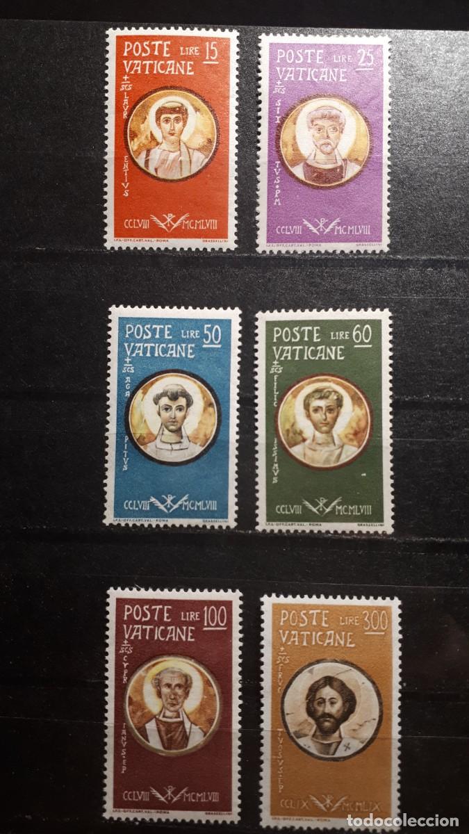 Sellos: VATICANO. A&ntilde;o 1959. ** Yvert 274/9. - Foto 1