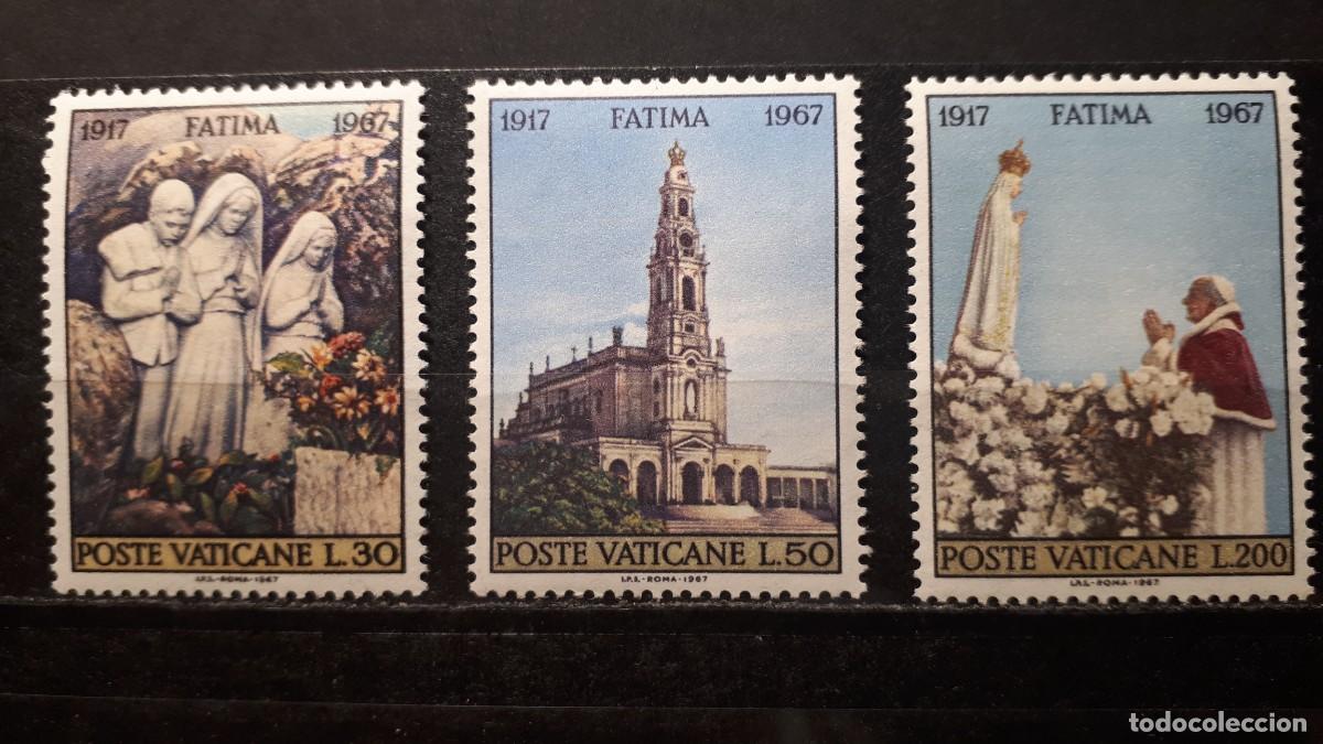 Sellos: VATICANO. A&Ntilde;O 1967 **. YVERT 473/5 - Foto 1