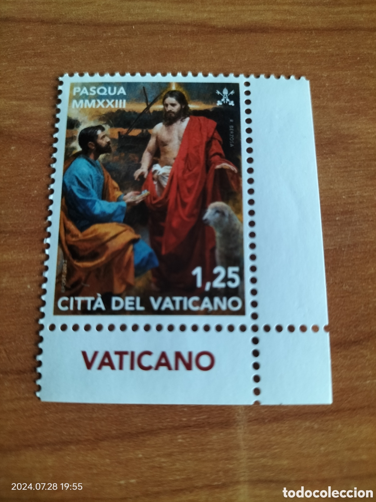 Sellos: Vaticano 2023 - Pascua - Foto 1