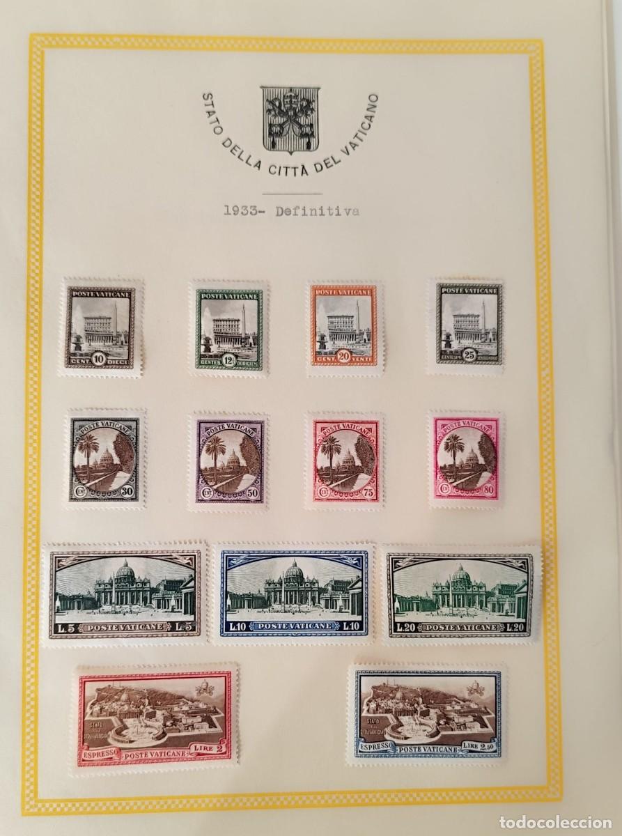 Sellos: Colecci&oacute;n sellos Vaticano 1933-46 - Foto 3