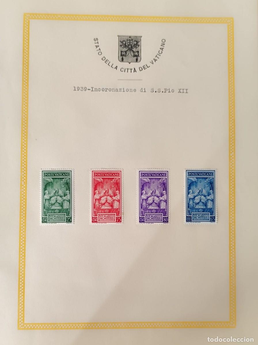 Sellos: Colecci&oacute;n sellos Vaticano 1933-46 - Foto 4