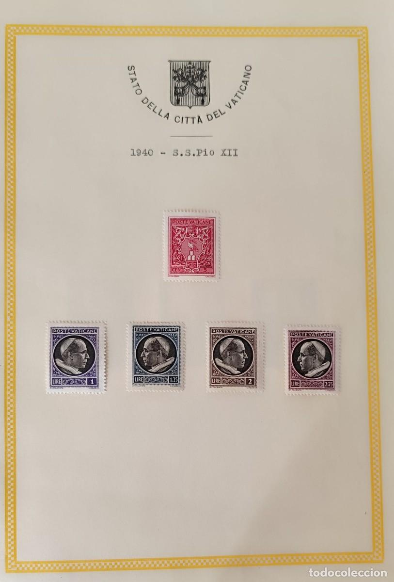 Sellos: Colecci&oacute;n sellos Vaticano 1933-46 - Foto 5