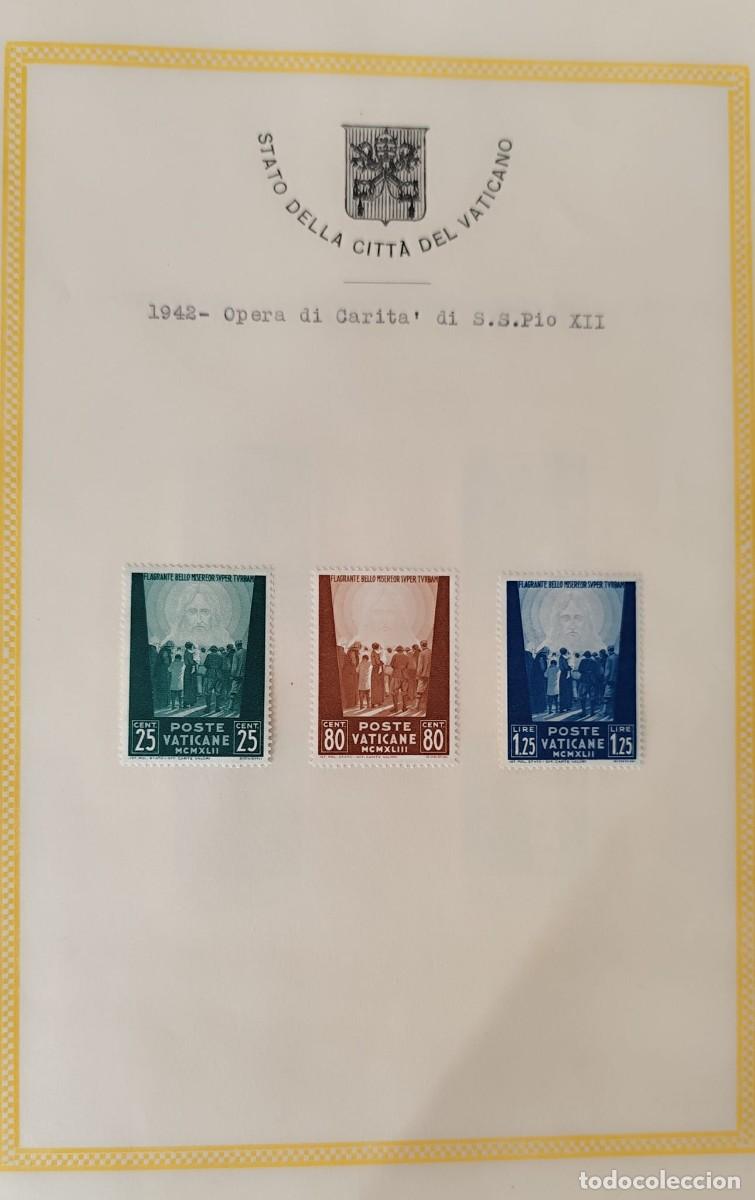 Sellos: Colecci&oacute;n sellos Vaticano 1933-46 - Foto 10